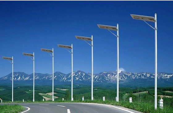 Chiny Leisure Square All In One Led Solar Street Light, Scenic Area Solar Powered Street Lamp dostawca