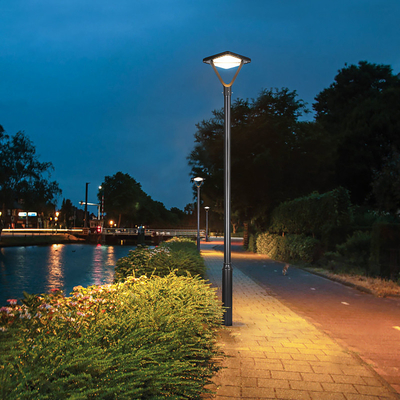 courtyard solar led lights 40w 400*400mm 420mm  Lithium Iron Phosphate  3.2v/20000mah