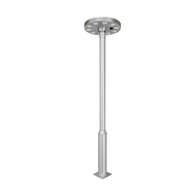 8 głowic 160w Outdoor Led Garden Pole Lights Zasilany energią słoneczną styl planety D439mm